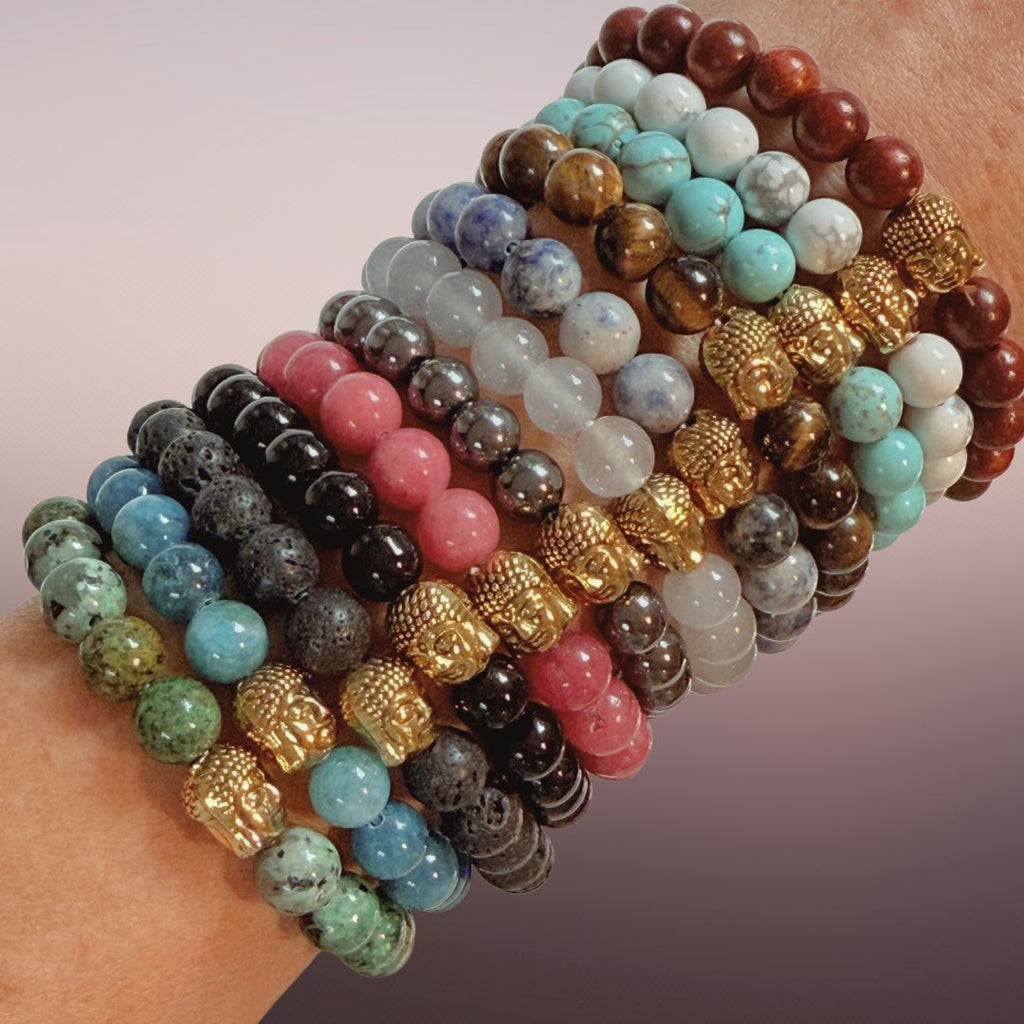 Buddha Crystal Beaded Bracelets