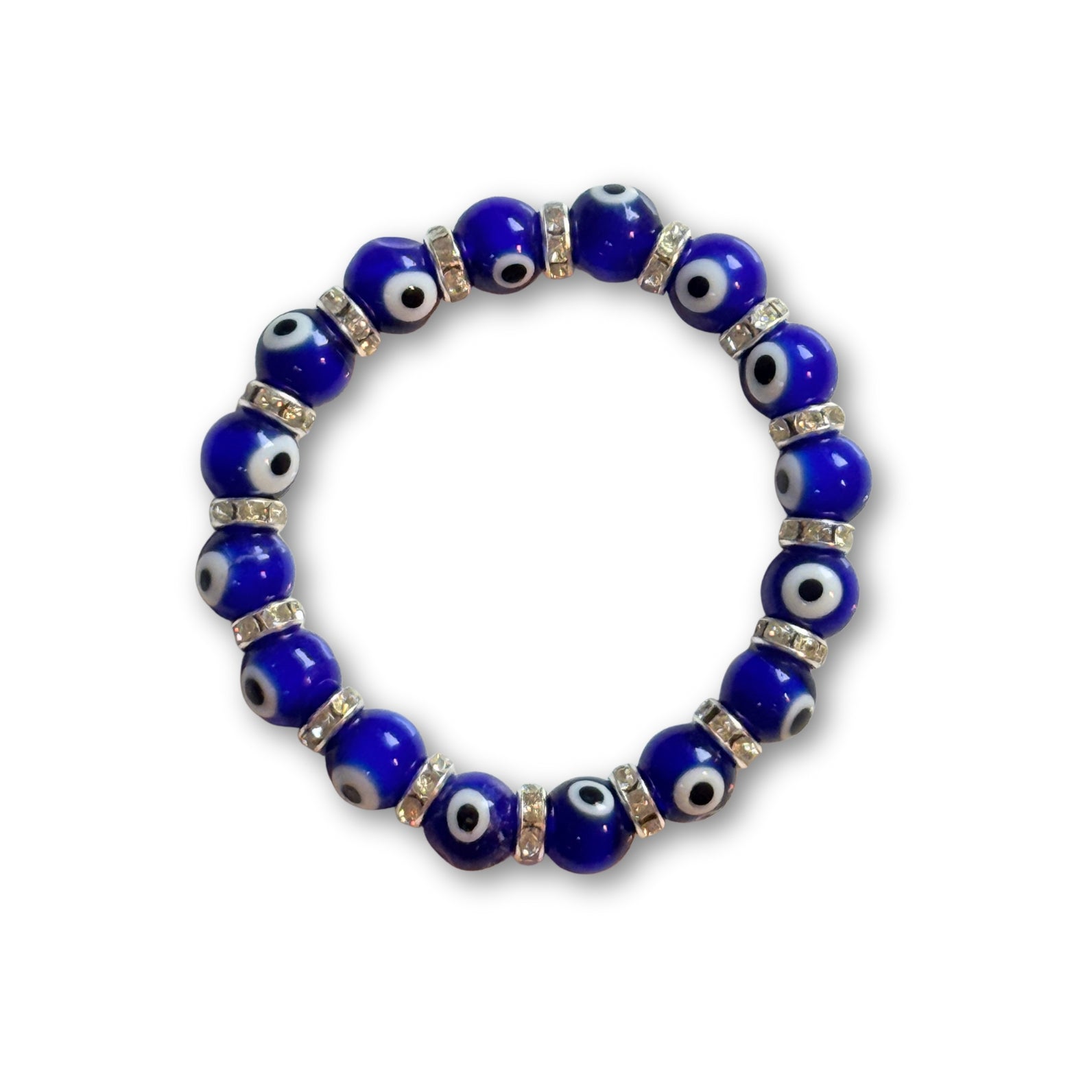 Evil Eye Beaded Bracelets - Blue