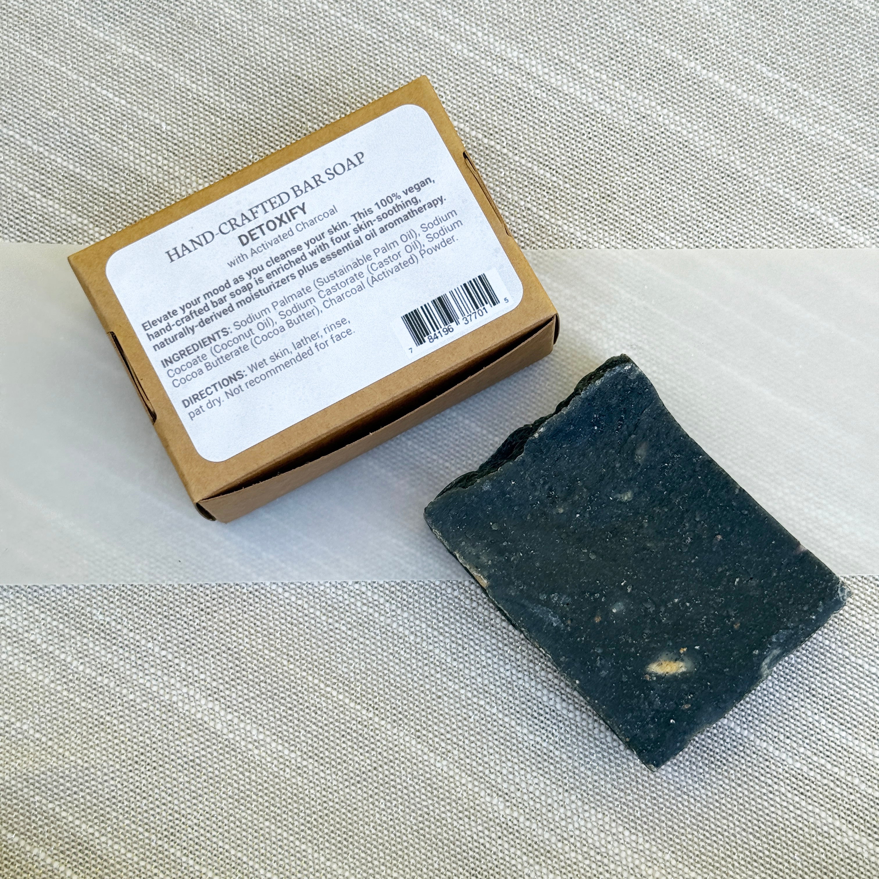 Hand-Crafted Bar Soap - Detoxify