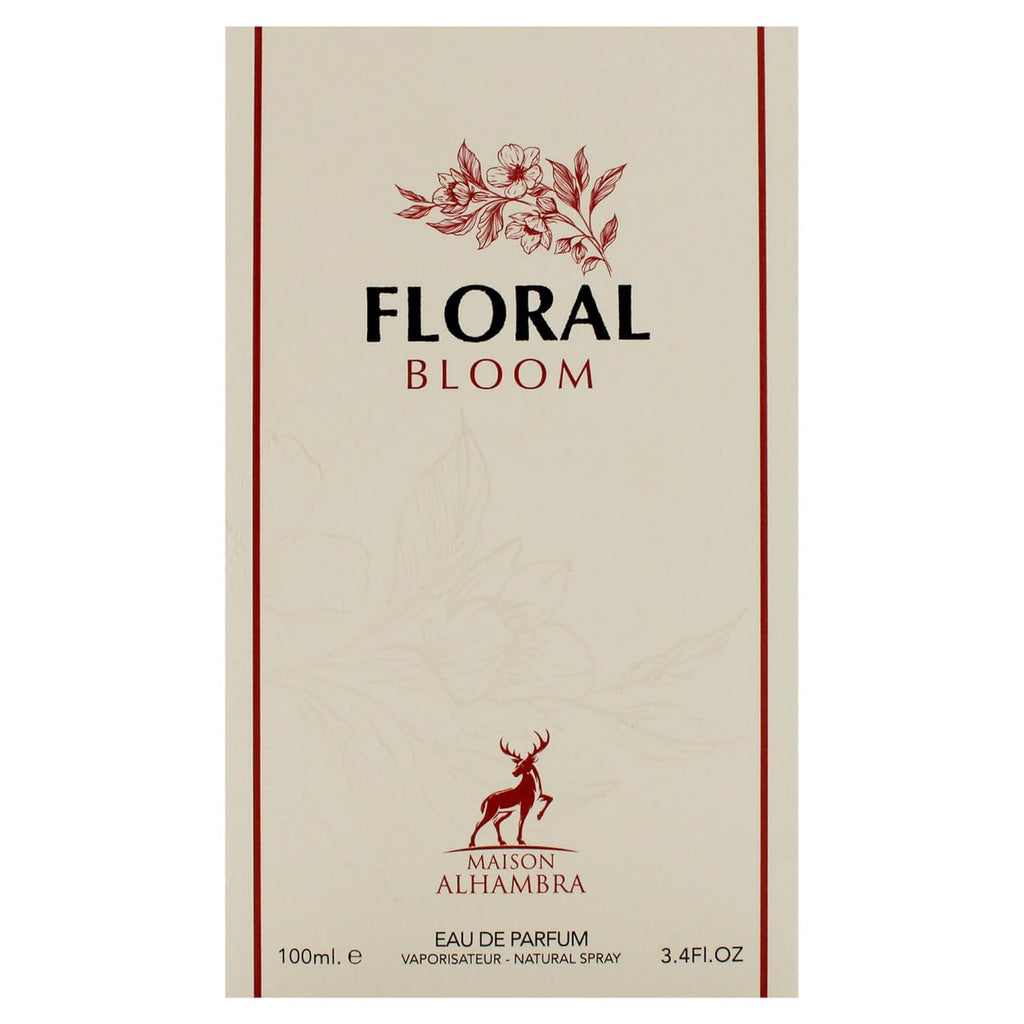 MAISON ALHAMBRA FLORAL BLOOM EDP 3.4 W