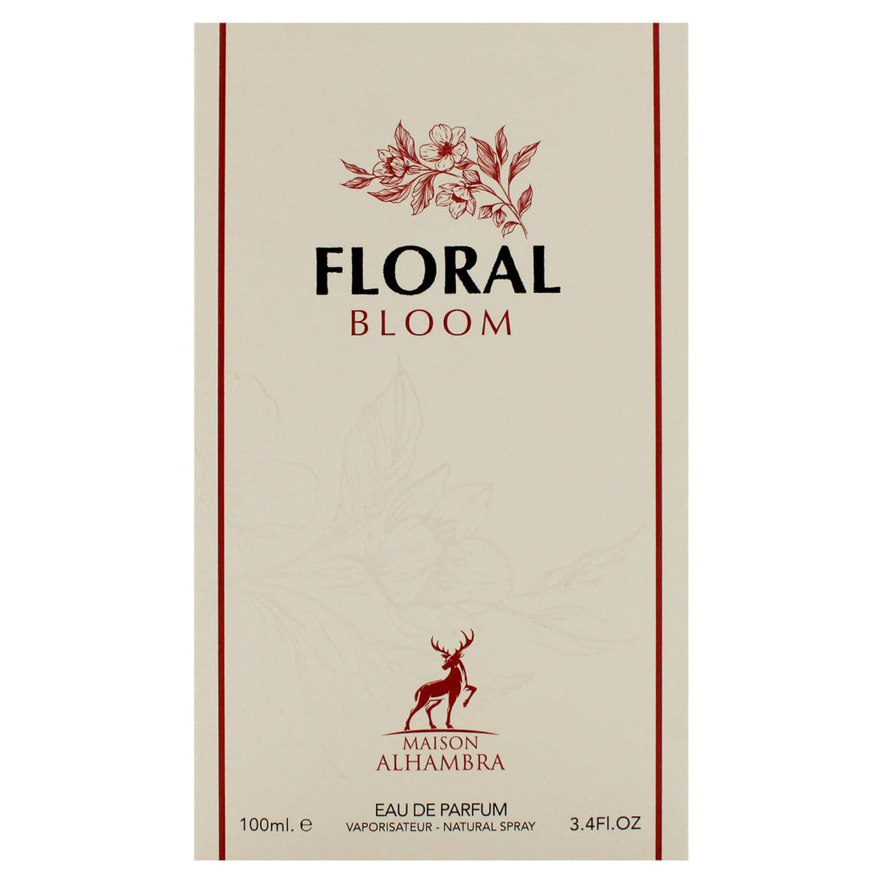MAISON ALHAMBRA FLORAL BLOOM EDP 3.4 W