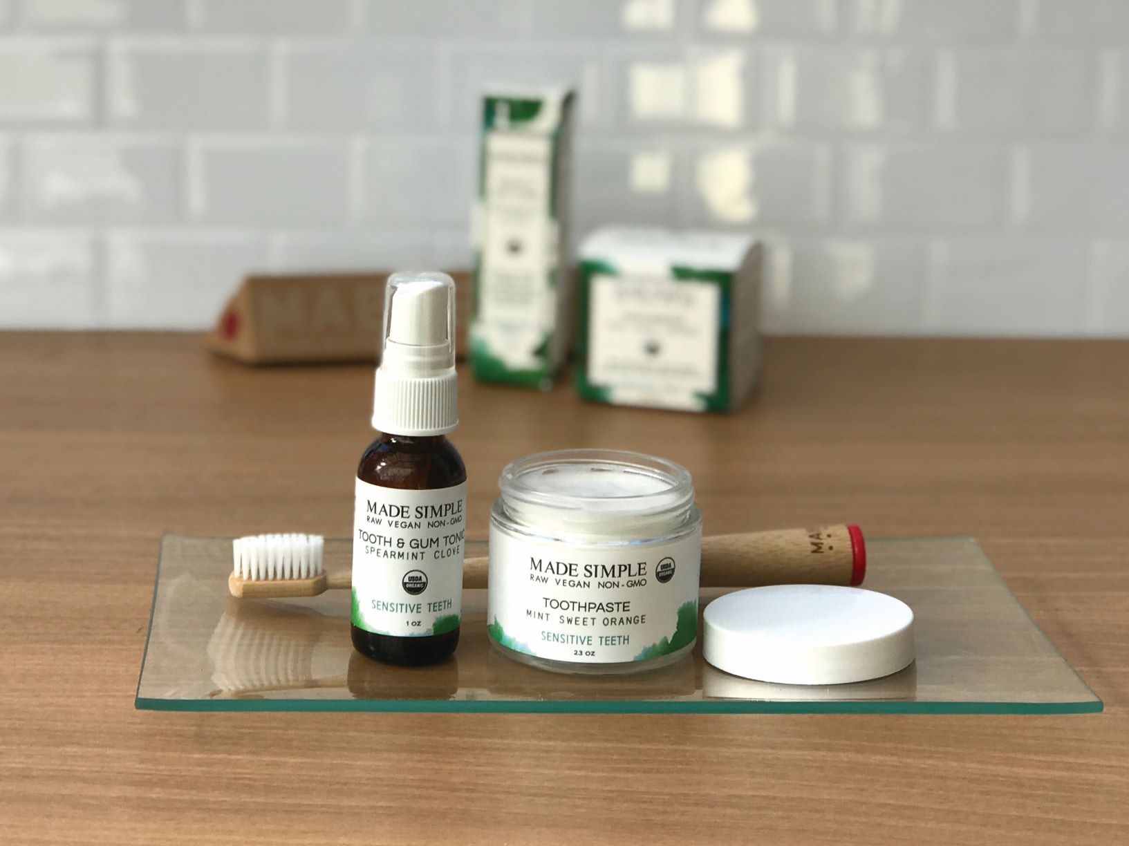 Mint Sweet Orange Toothpaste - Certified Organic, Vegan & Cruelty-free